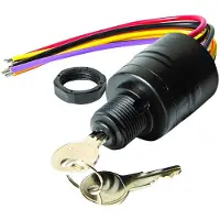 Sierra Polyester Magneto Ignition Switch 11-mp410702 Zwart 1.59 cm