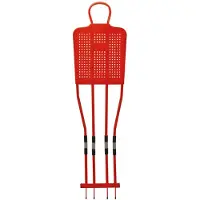 Sporti France 180 Cm Free Kick Training Dummy Rood