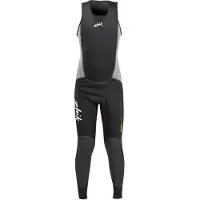 Zhik Long John 2-3 Mm Neoprene Sleeveless Wetsuit Grijs 8 Years Kinderen
