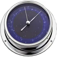Barigo Brass Chromed Barometer 100 Mm Zilver 120 x 40 mm