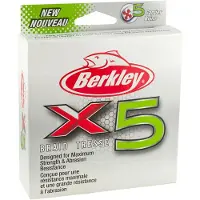 Berkley X5 Braided Line 150 M Groen 0.250 mm