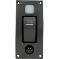 Talamex Switchpanel Curved Add On Switch On-off Zwart