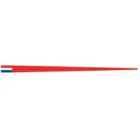 Talamex Pennant Rood 150 cm