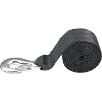 Talamex Winch Strap 50 Mm Zwart 12 m