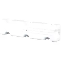 Talamex Ponton Fender 50x12x7 Cm Wit