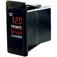 Talamex Voltage Meter&amp 4.5-30v& Meter Switch Mount 0-15a Zilver