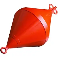 Nuova Rade Plastic Bi Conical Type V Rood 52 x 107 cm