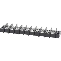 Blue Sea Systems Terminal Block 10 Circuit Power Strip 65a Zwart
