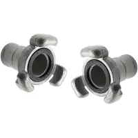 Lalizas Aluminium Barcelona 45 Tail 2 1/2´´ Fire Hose Coupling Grijs
