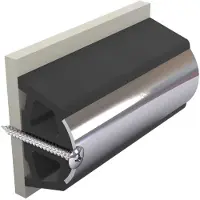 VETUS Trap5s Vinyl Rubbing Strake 30 M Wit 55 x 34 mm