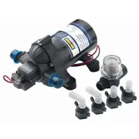 VETUS 8 L/min Water Pressure Pump 12v Zwart