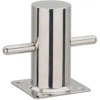 Talamex Stainless Steel Bollard Cleat Zilver 76 mm