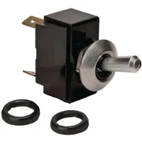 Sierra Switch-toggle On-off Zwart,Zilver