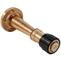Lalizas Brass Fog Nozzle 3 Position Storz 50 Goud