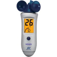 PLASTIMO New Windy Hand Anemometer Transparant