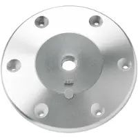 VETUS Additional Table Base Threaded Connection Zilver
