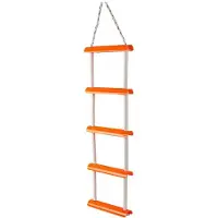 Sea-dog Line Folding Ladder Oranje