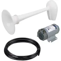 Marco Rina Pw2-bb 123db Horn 24v 315hz Zilver 200 x 460 mm
