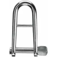 PLASTIMO Stainless Automatic/bar Shackle Zilver 8 mm