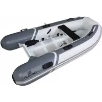 PLASTIMO Aluminium Rigid Boat 2.40 M Zilver 3 Places