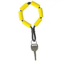 PLASTIMO Floating Key Chain Geel