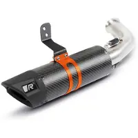 Remus 390 Adventure (euro 4) 20 Carbon Sport Flow Niet Gehomologeerde Slip-on Uitlaatdemper