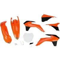 Ufo Ktm Sx 125 15 Ktkit515f@999 Plastic Set
