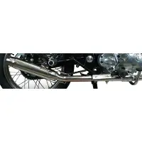 Gpr Exhaust Systems Deeptone Inox Slip On Royal Enfield Classic/bullet Efi 500 09-16 Cat Gehomologeerde Uitlaatdemper
