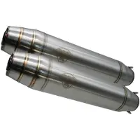 Gpr Exhaust Systems Deeptone Inox Cafè Racer Silencer Without Link Pipe Cb 750 Kz Seven Fifty 78-82 Gehomologeerde Uitlaatdemper