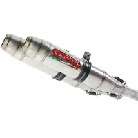 Gpr Exhaust Systems Deeptone Inox Dual Ducati Monster S4r Testastretta 06-07 Gehomologeerde Slip On Uitlaatdemper