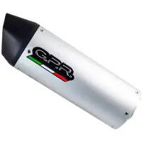 Gpr Exhaust Systems Furore Aluminium Niet Gehomologeerde Slip-on Uitlaatdemper