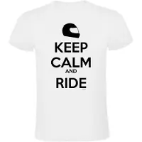 Kruskis Keep Calm And Ride T-shirt Met Korte Mouwen