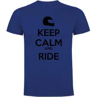 Kruskis Keep Calm And Ride T-shirt Met Korte Mouwen