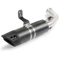 Remus 401 Vitpilen/svartpilen 18-19 Carbon Sport Flow Gehomologeerde Slip On Uitlaatdemper