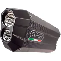 Gpr Exhaust Systems Sonic Poppy Ktm Lc 8 Super Adventure 1290/s/r/t 17-20 Ref:ktm.55.2.sopo Stainless Steel Gehomologeerde Slip On Uitlaatdemper