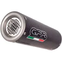 Gpr Exhaust Systems M3 Poppy Honda Cb 650 F 14-16 Ref:co.h.249.m3.pp Stainless Steel Gehomologeerd Compleet Uitlaatsysteem