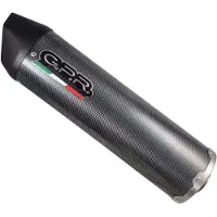 Gpr Exhaust Systems Furore Poppy Moto Guzzi Breva 1100 4v 05-10 Ref:gu.10.fupo Goedgekeurde Ovale Uitlaatdemper