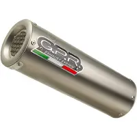 Gpr Exhaust Systems M3 Natural Cf Moto 700 Cl-x Sport 22-24 Ref:e5.cf.16.m3.tn Titanium Gehomologeerde Slip On Uitlaatdemper