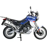 Gpr Exhaust Systems Furore Evo4 Nero Aprilia Tuareg 660 21-23 Ref:e5.a.77.fne4 Gehomologeerde Slip On Uitlaatdemper