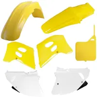 Polisport Off Road Mx Suzuki Rm125/250 93-95 91344 Plastic Set