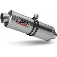 MIVV Oval Suzuki Dl V-strom 650 2004-06 S.019.lx1 Gehomologeerd Compleet Uitlaatsysteem
