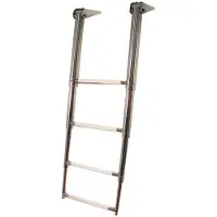 Oem Marine 3030313 4 Stappen Telescopisch Roestvrij Staal Ladder