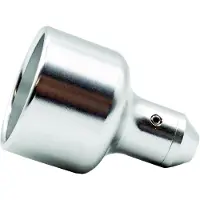 Mvspools Combate Aluminium Fishing Reel Knob Zilver
