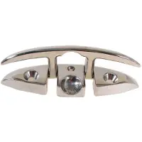 Marine Town Stainless Steel Collapsible Mooring Cleat With Fixing Screws Goud 115 mm