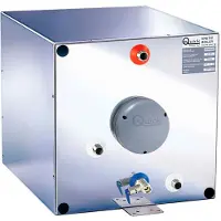 Quick Italy Heater Inox Rect 25 L Zilver 25 L