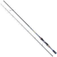 Str Praiano Spinning Rod Zwart 2.38 m / 2-12 g