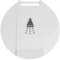 PLASTIMO Flexible Lid Shower Transparant