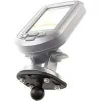 Ram Mounts Humminbird Piranha Ball Adapter Zwart