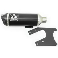 Arrow Urban Primavera 125 Iget Abs 3v 21-22 Aluminium Gehomologeerde Slip On Uitlaatdemper