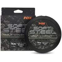 FOX Soft Steel Fleck 1000 M Monofilament Zwart 0.400 mm